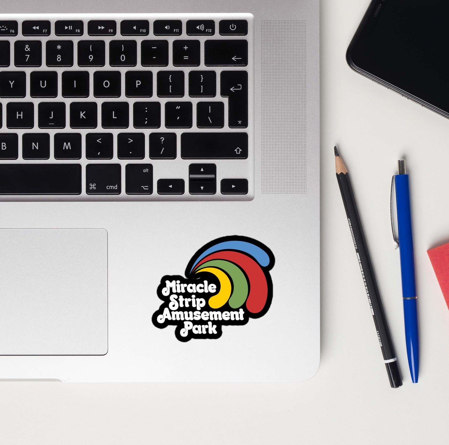 Miracle Strip Amusement Park Panama City Beach Retro Sticker