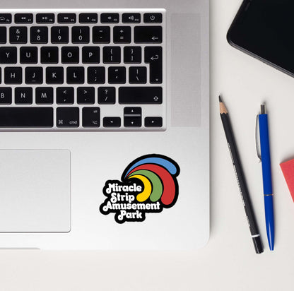 Miracle Strip Amusement Park Panama City Beach Retro Sticker