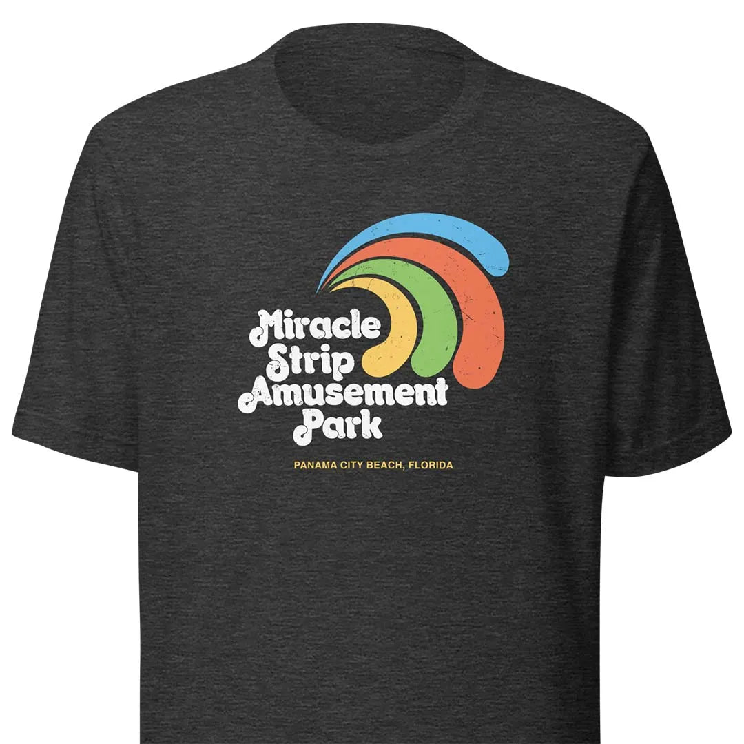 Miracle Strip Amusement Park Panama City Beach Unisex Retro T-shirt