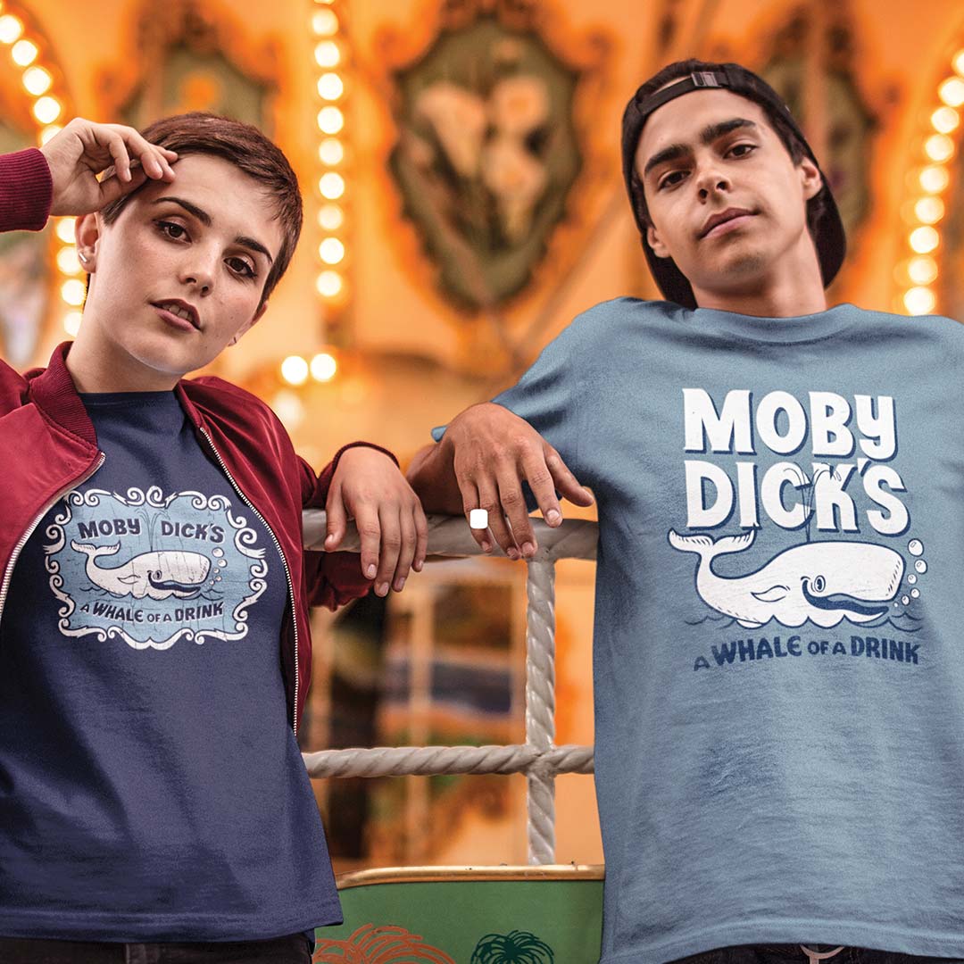 Moby Dicks Minneapolis Unisex Retro T-shirt