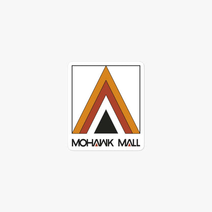 Mohawk Mall Schenectady Retro Sticker