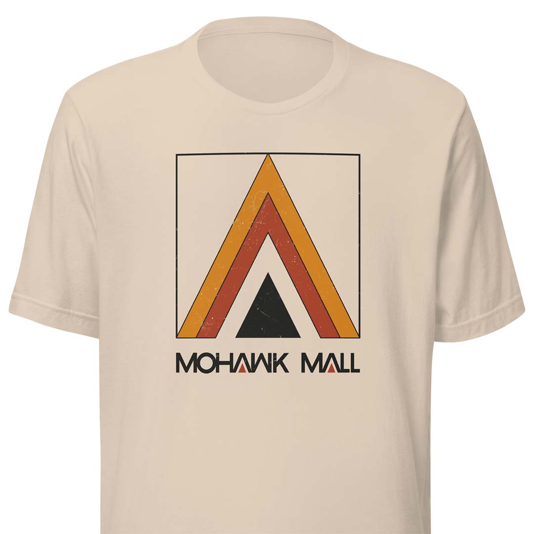 Mohawk Mall Schenectady Unisex Retro T-shirt