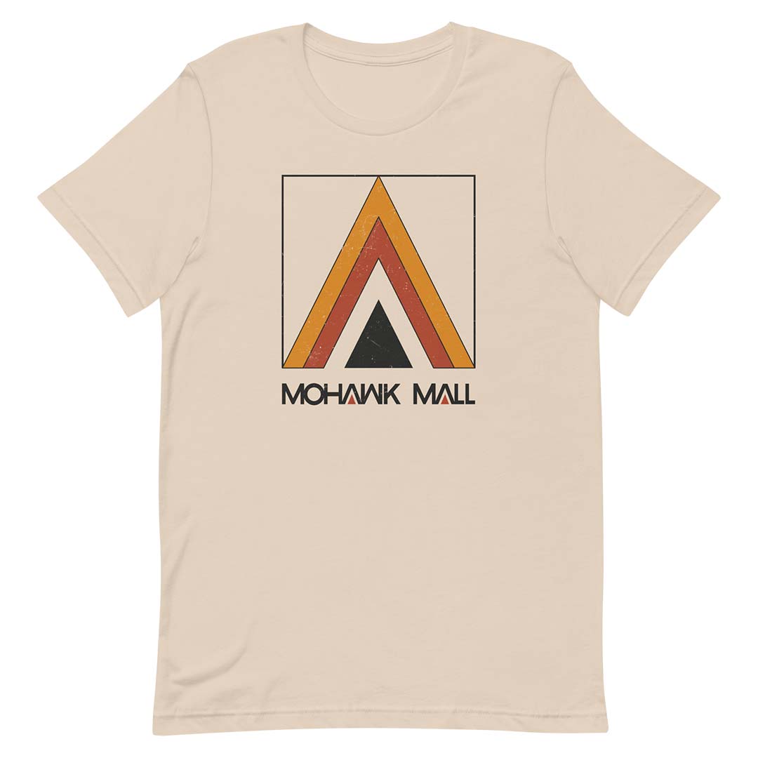 Mohawk Mall Schenectady Unisex Retro T-shirt