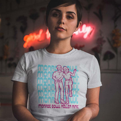 Monroe Bowl Roller Rink Monroeville Unisex Retro T-shirt