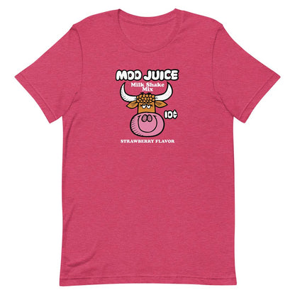 Moo Juice Milk Shake Mix Unisex Retro T-shirt