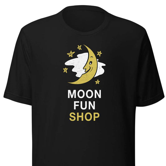 Moon Fun Shop Unisex Retro T-shirt