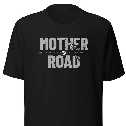 Mother Road Route 66 Short-Sleeve Unisex Retro T-shirt