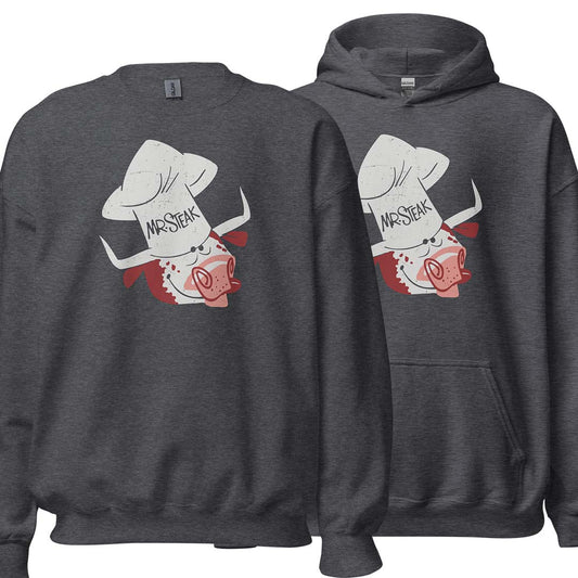 Mr. Steak Unisex Crewneck & Hoodie Sweatshirt