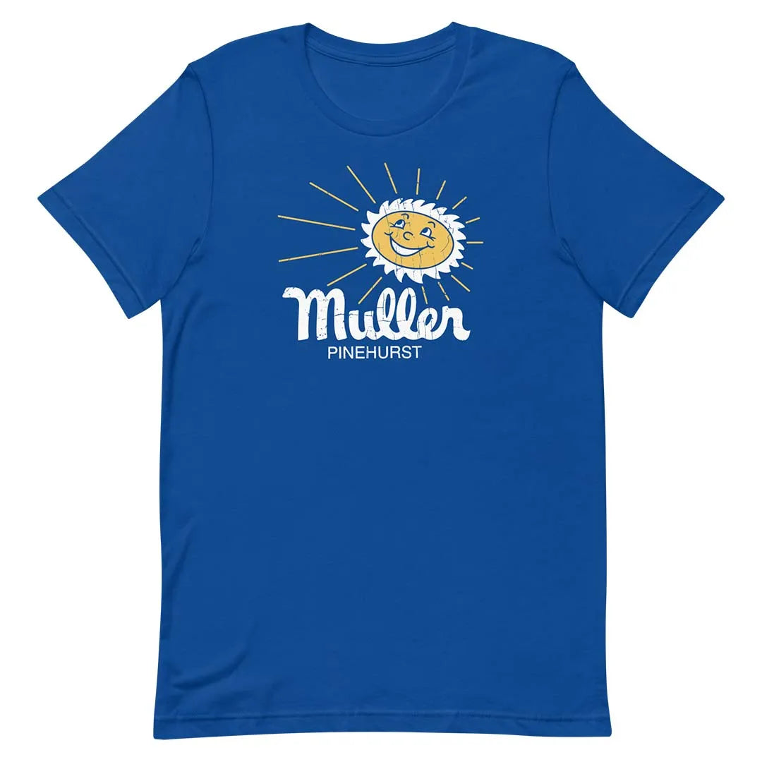 Muller Pinehurst Dairy Rockford Unisex Retro T-shirt