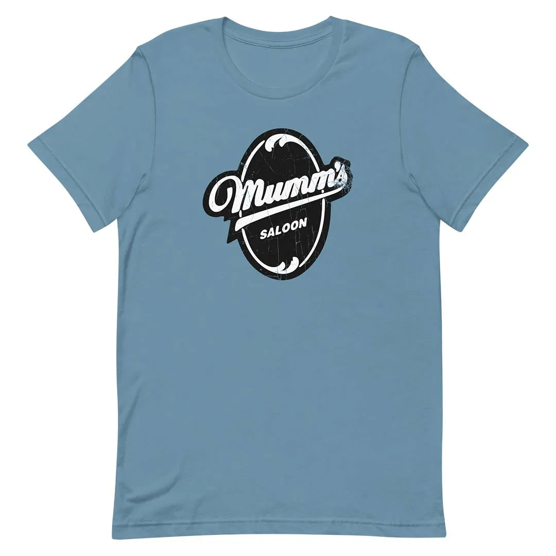 Mumm’s Saloon Iowa City Unisex Retro T-shirt