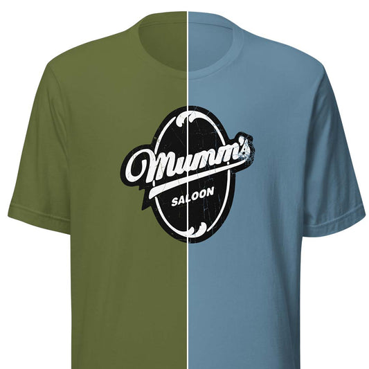 Mumm’s Saloon Iowa City Unisex Retro T-shirt