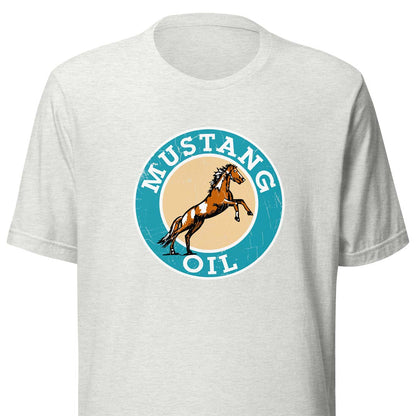 Mustang Oil Unisex Retro T-shirt