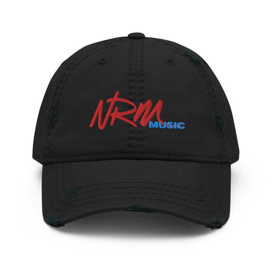 National Record Mart NRM Retro Distressed Hat