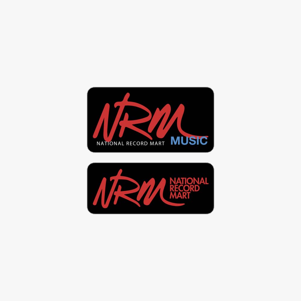 National Record Mart NRM Retro Sticker