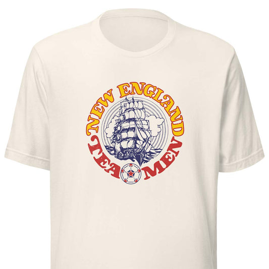 New England Tea Men NASL Soccer Unisex Retro T-shirt