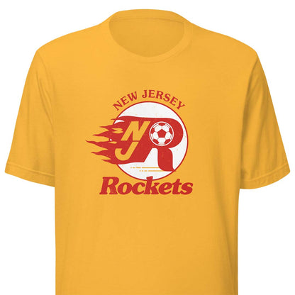New Jersey Rockets MISL Soccer Unisex Retro T-shirt