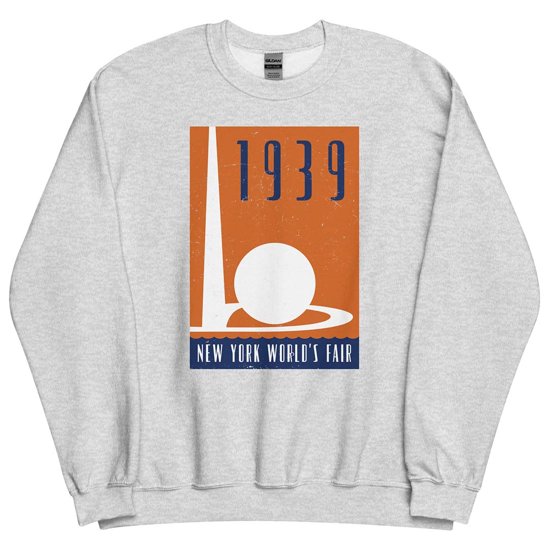 New York World's Fair 1939 Unisex Retro Crewneck Sweatshirt