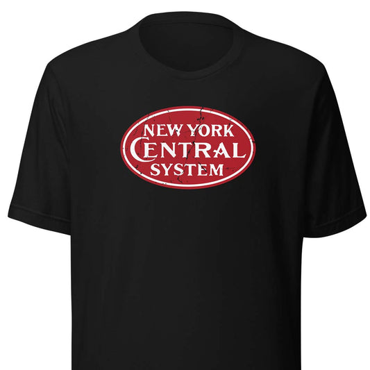 New York Central Railroad Unisex Retro T-shirt
