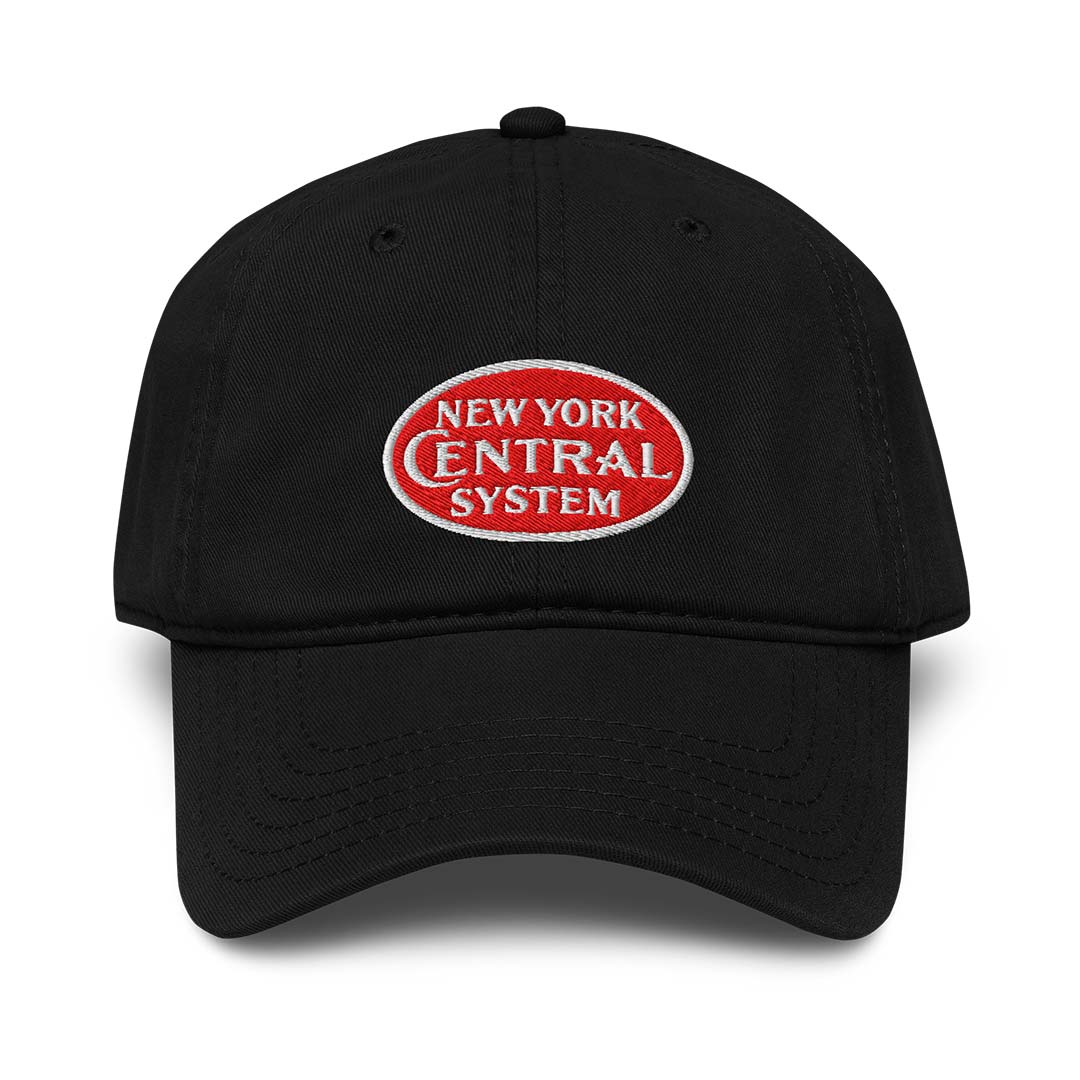 New York Central Railroad Retro Garment Washed Baseball Cap