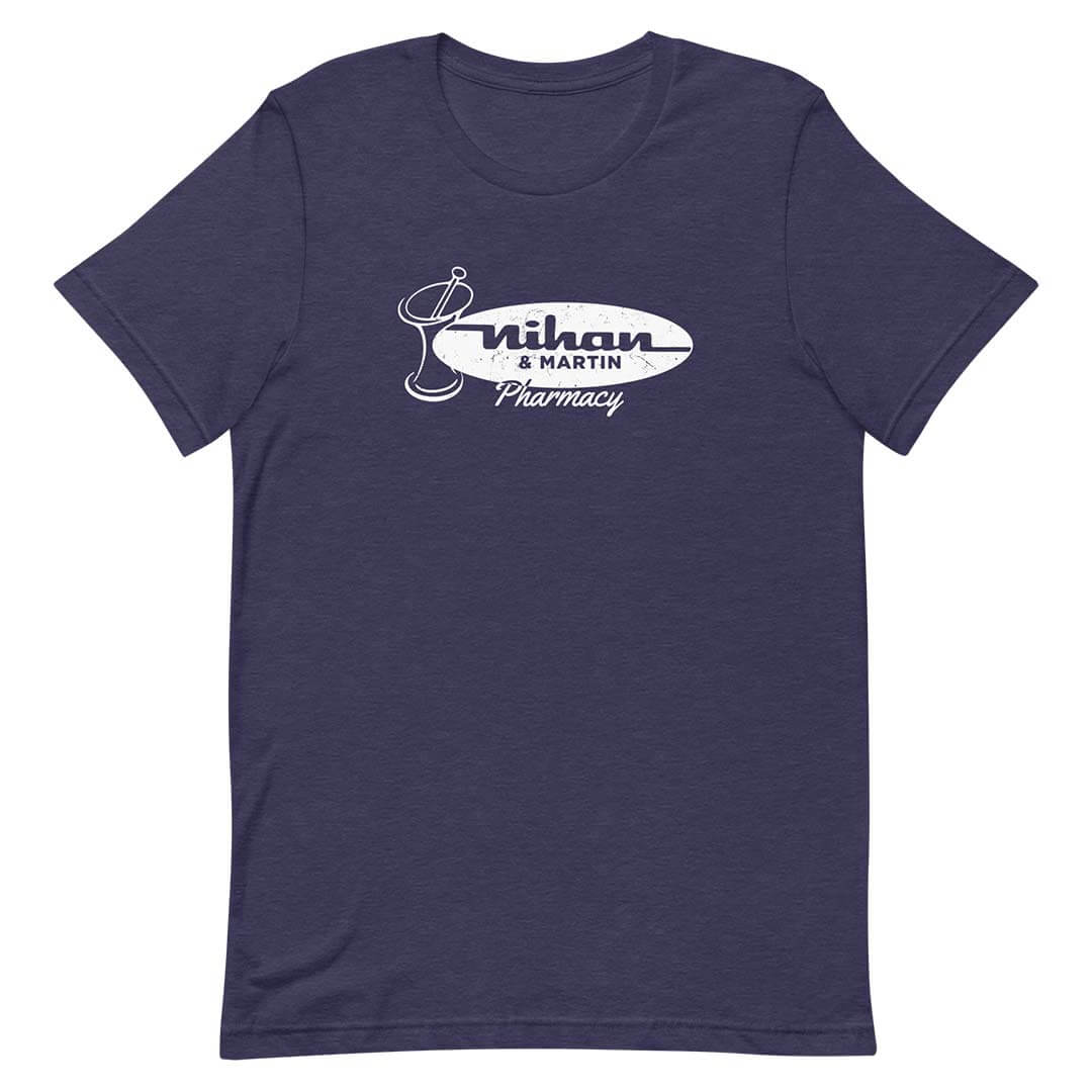 Nihan & Martin Pharmacy Rockford Unisex Retro T-shirt