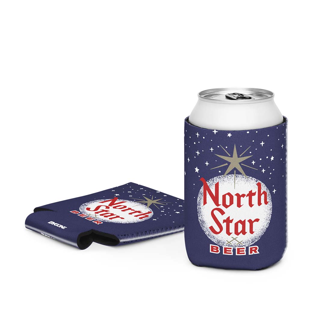 North Star Beer Minnesota Can Cooler Koozie