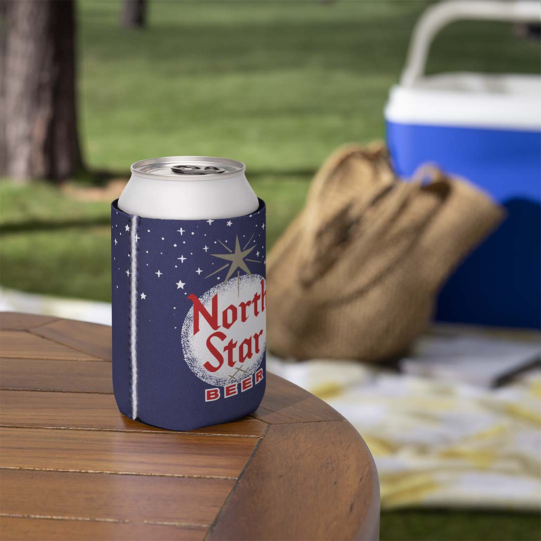 North Star Beer Minnesota Can Cooler Koozie