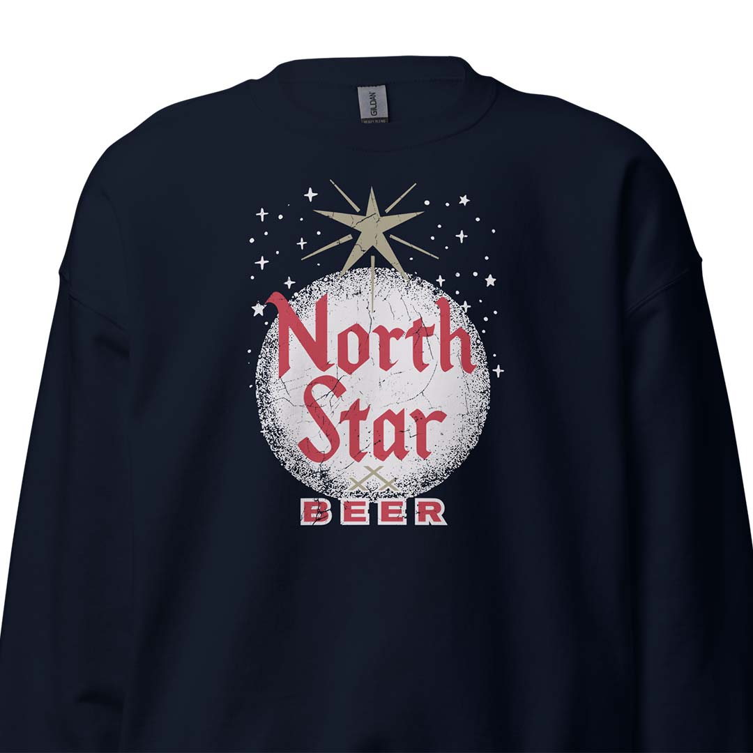 North Star Beer Minnesota Unisex Retro Crewneck Sweatshirt