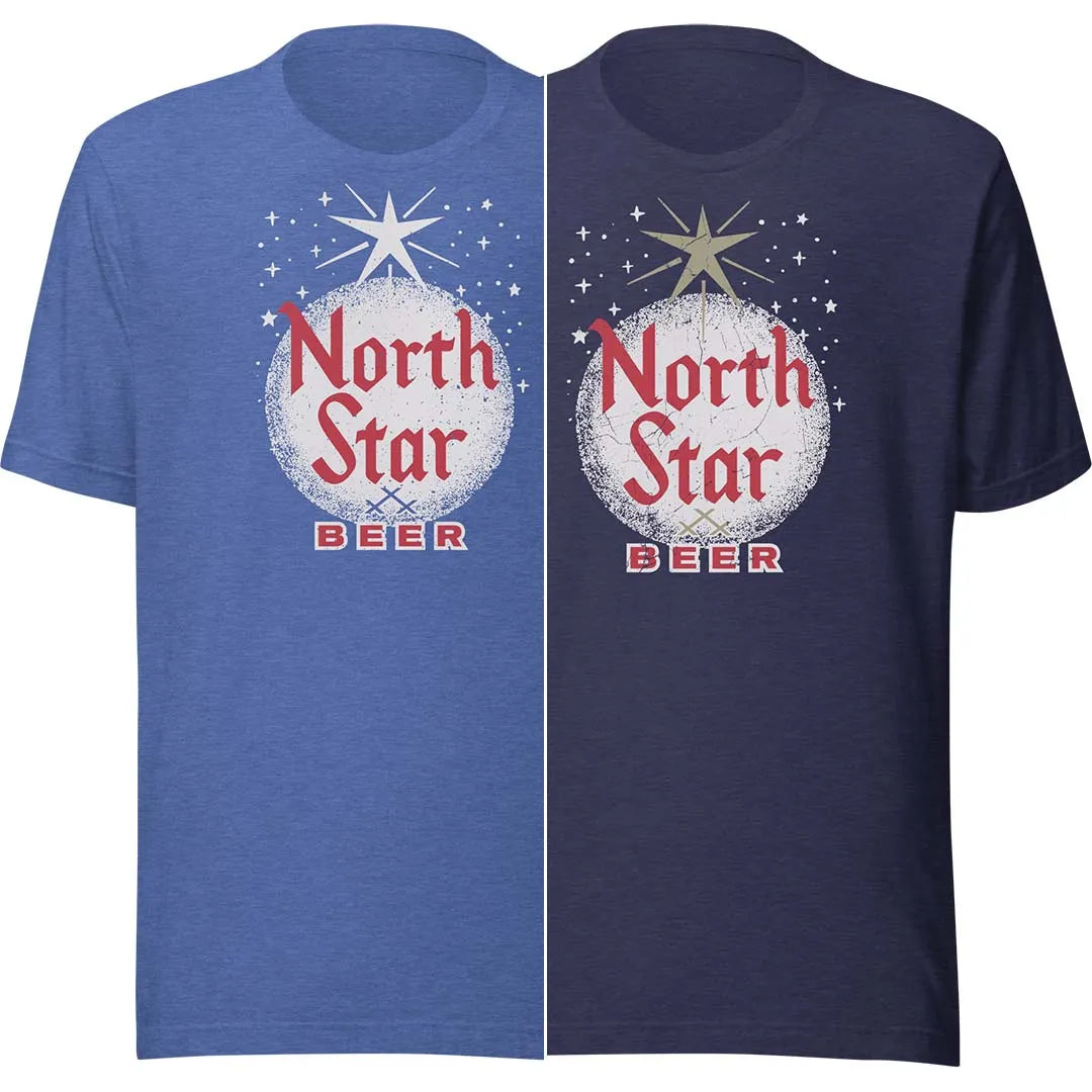 North Star Beer Minnesota Unisex Retro T-shirt