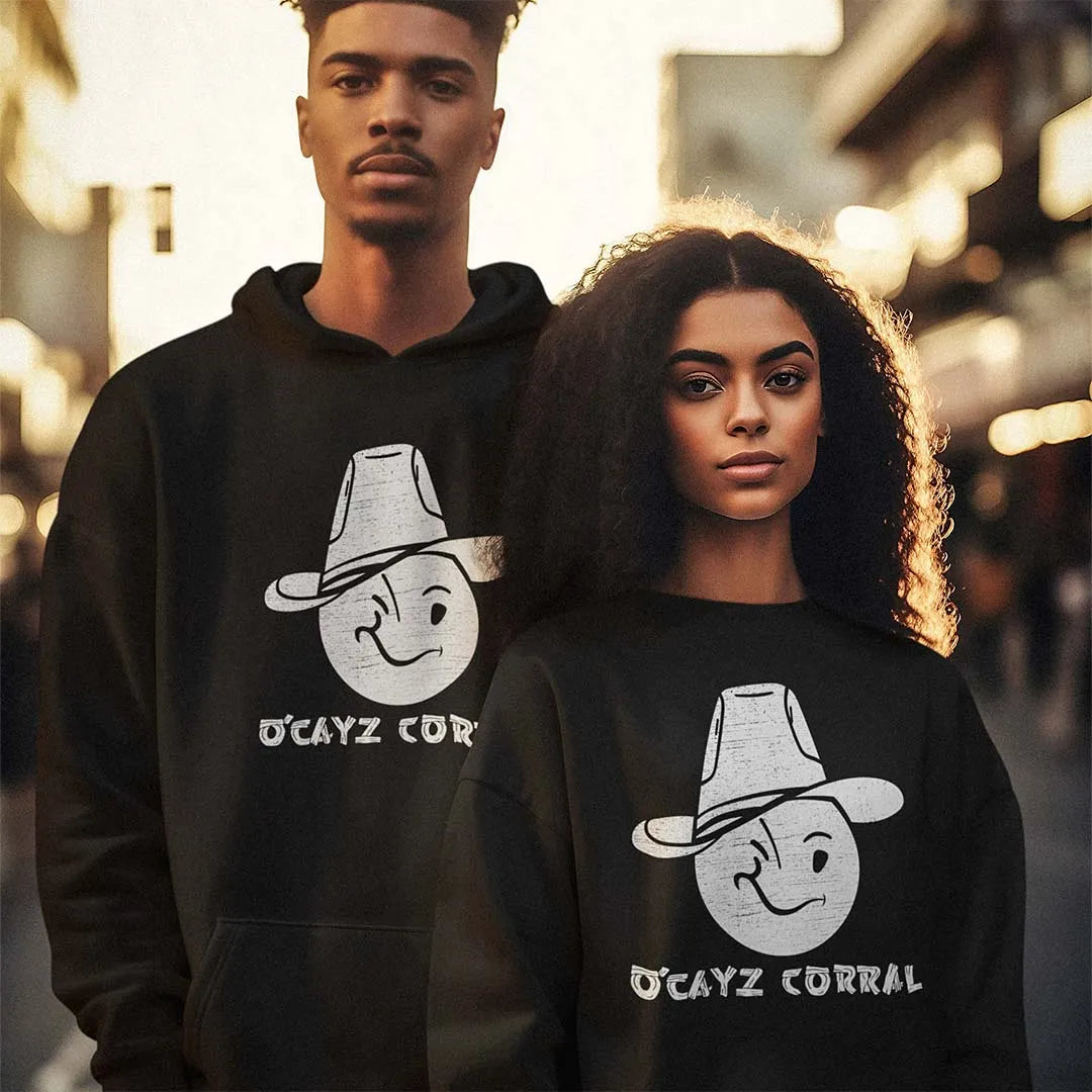 O’Cayz Corral Madison Unisex Retro Crewneck & Hoodie Sweatshirt