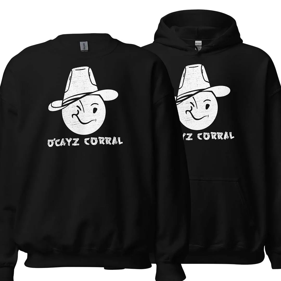 O’Cayz Corral Madison Unisex Retro Crewneck & Hoodie Sweatshirt