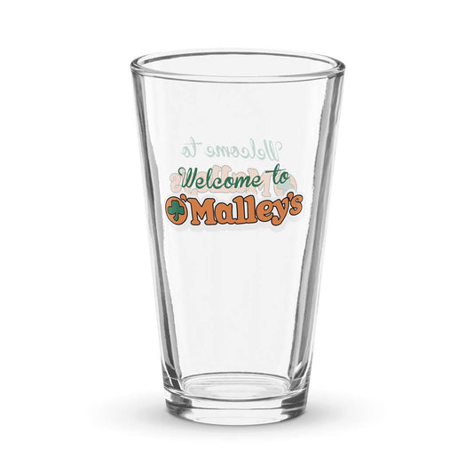 O’Malleys Champaign Shaker Pint Glass