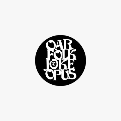 Oarfolkjokeopus Minneapolis Retro Sticker