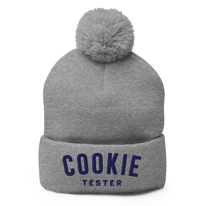 Official Cookie Tester Unisex Pom-Pom Knit Beanie