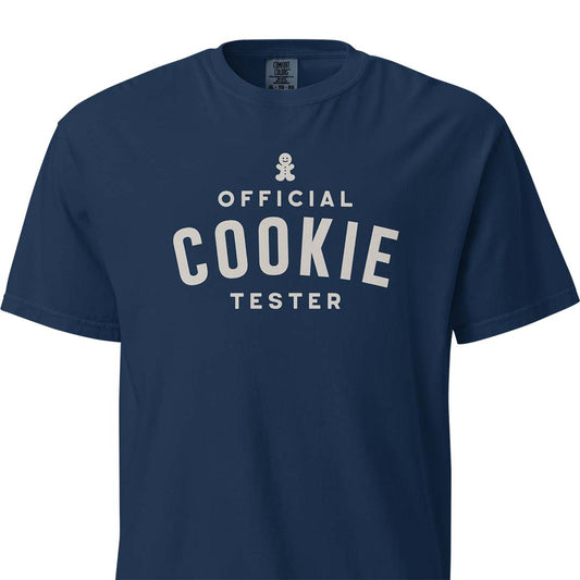 Official Cookie Tester Unisex Garment-dyed Heavyweight T-shirt