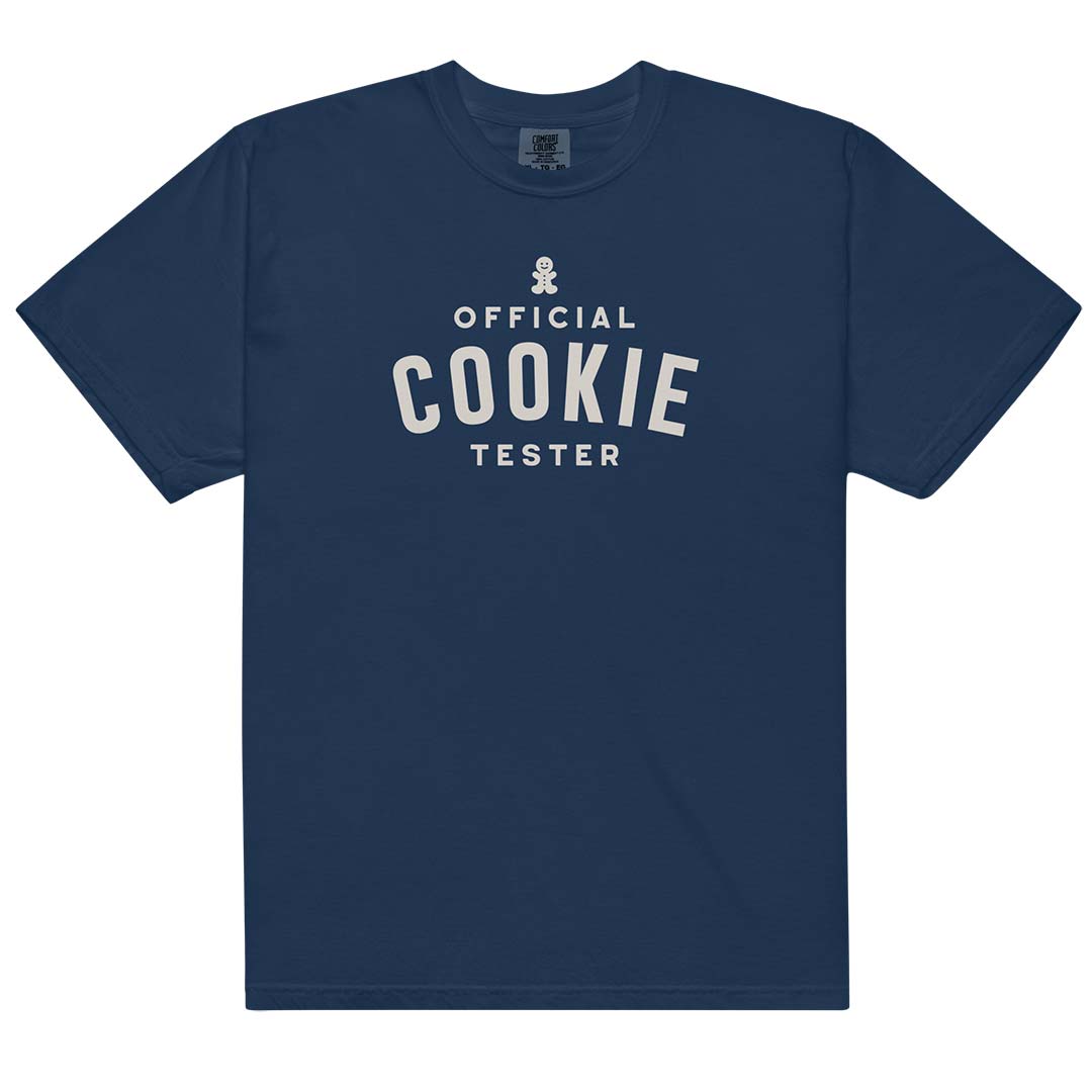 Official Cookie Tester Unisex Garment-dyed Heavyweight T-shirt