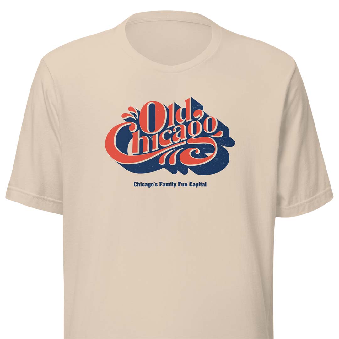 Old Chicago Amusement Park Unisex Retro T-shirt