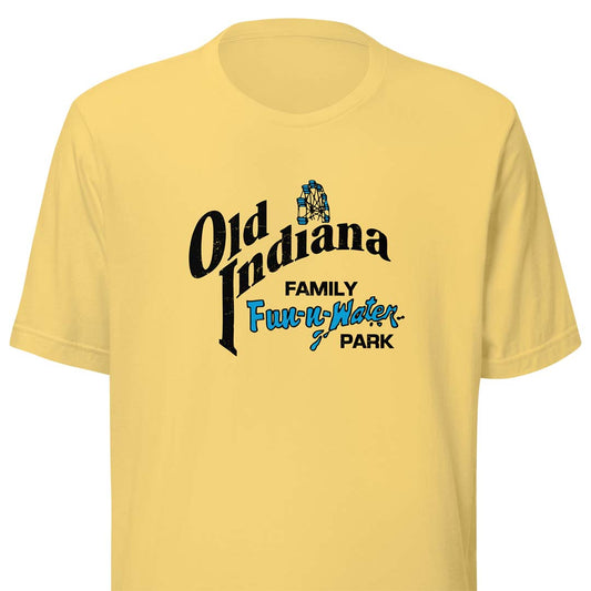 Old Indiana Fun & Water Park Unisex Retro T-shirt
