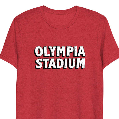 Olympia Stadium Detroit Unisex Retro T-shirt