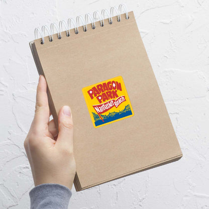 Paragon Park Nantasket Beach Retro Sticker