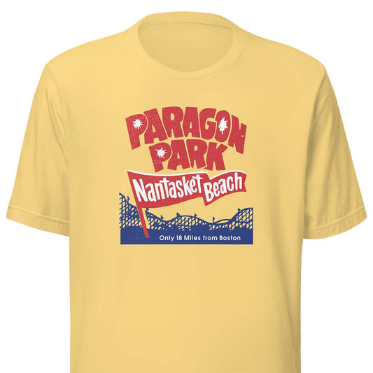 Paragon Park Nantasket Beach Unisex Retro T-shirt