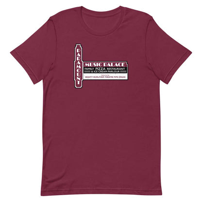 Paramount Music Palace Indianapolis Unisex Retro T-shirt