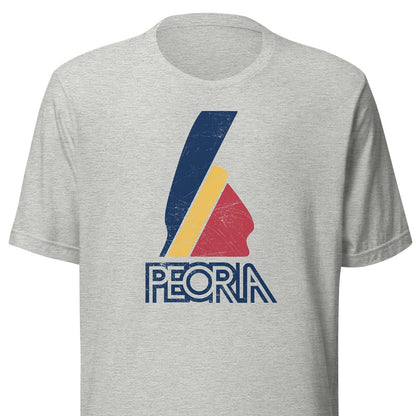 Peoria Indian Unisex Retro T-shirt