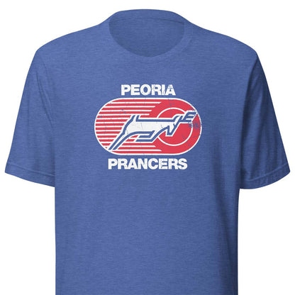 Peoria Prancers Hockey Unisex Retro T-shirt