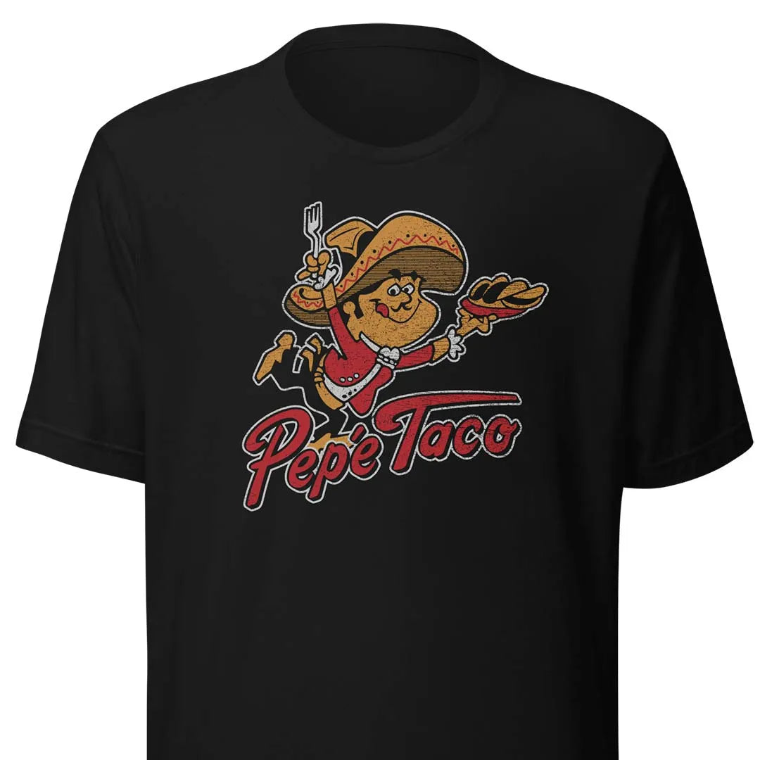 Pepe Taco Unisex Retro T-shirt