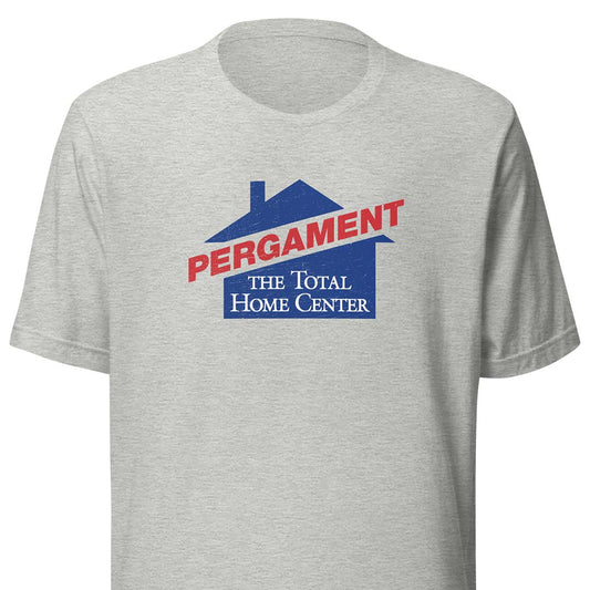 Pergament Total Home Center Unisex Retro T-shirt