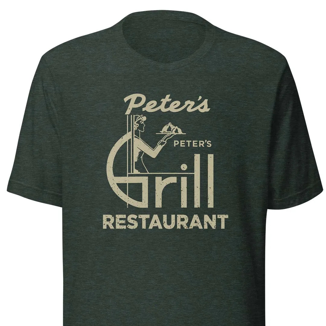 Peter's Grill Minneapolis Unisex Retro T-shirt