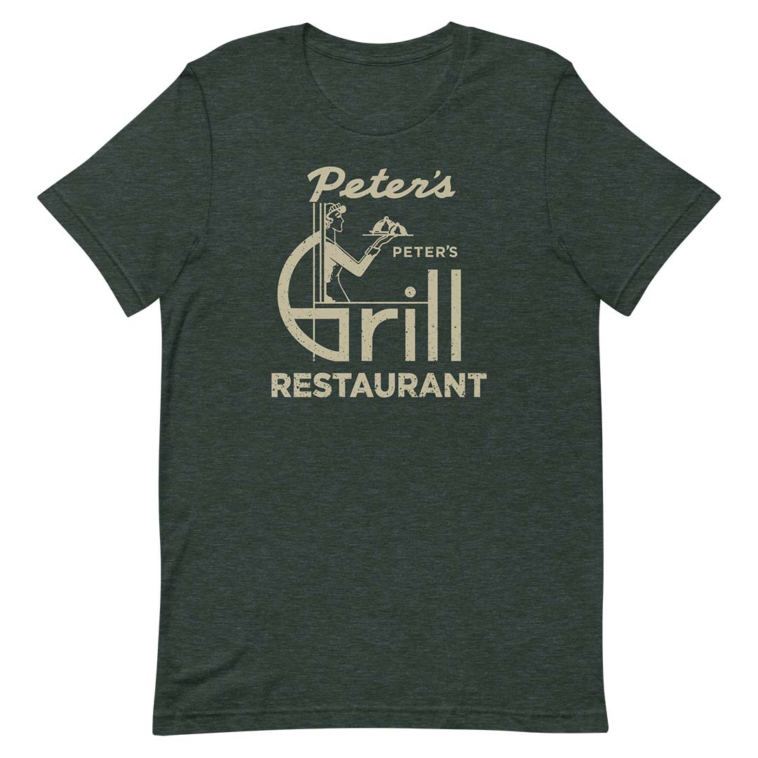 Peter's Grill Minneapolis Unisex Retro T-shirt