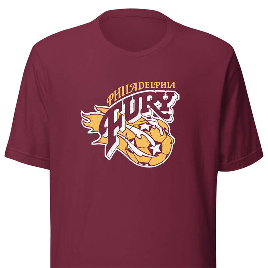 Philadelphia Fury NASL Soccer Unisex Retro T-shirt