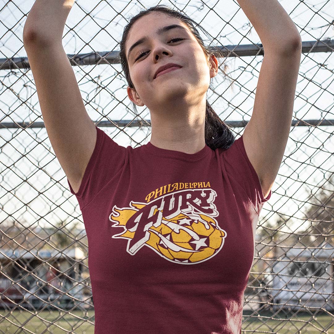 Philadelphia Fury NASL Soccer Unisex Retro T-shirt