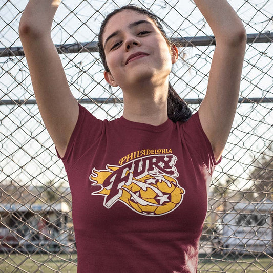 Philadelphia Fury NASL Soccer Unisex Retro T-shirt